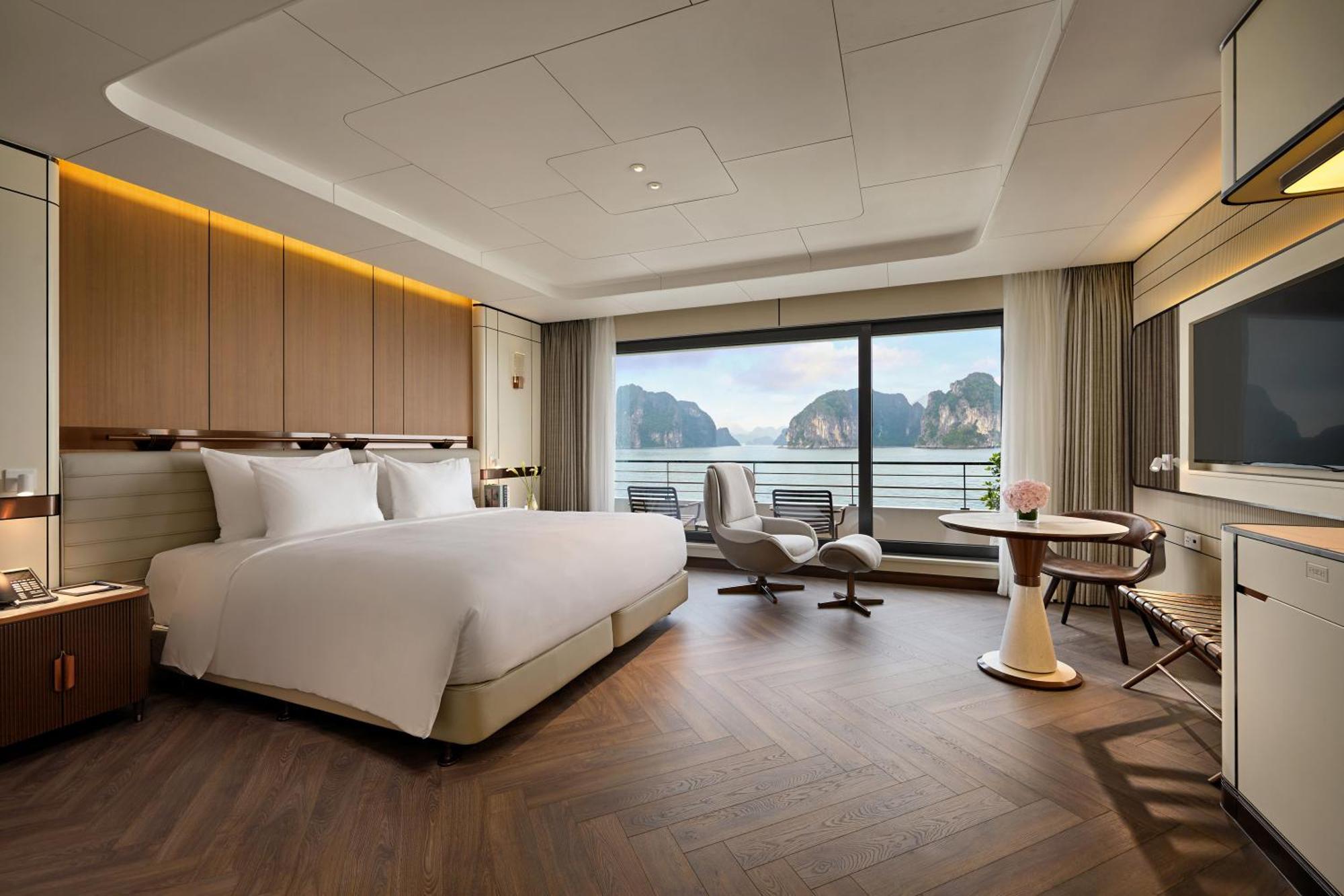 Grand Pioneers Halong Bay Cruise 1 Hotel Ха Лонг Екстериор снимка