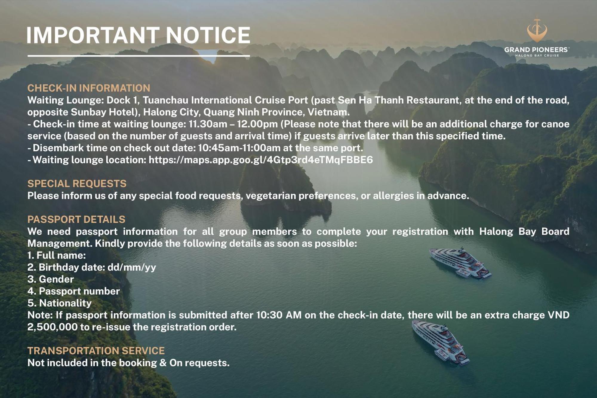Grand Pioneers Halong Bay Cruise 1 Hotel Ха Лонг Екстериор снимка